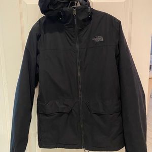 North face black men’s ski / snow board jacket